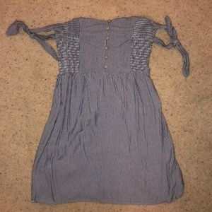AE striped minidress size M